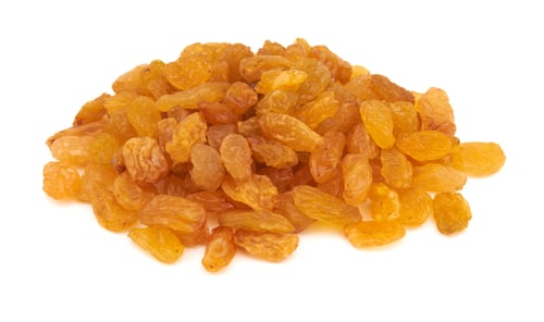Preview: Raisins isolated on white