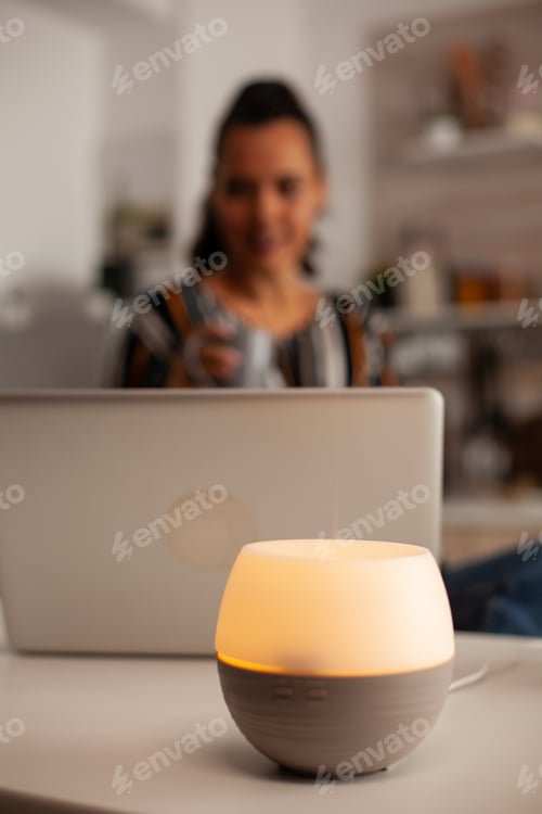 Preview: Woman using laptop