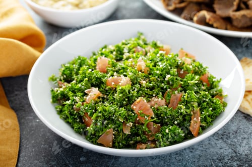 Preview: Parsley tabbouleh with tomato and cous cous