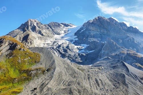 Preview: Grande Casse peak in Vanoise national park of french alps, France