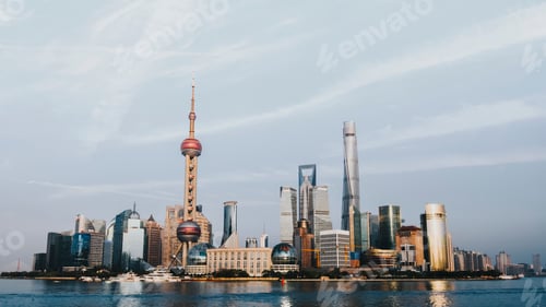 Preview: View of Shanghai and Huangpu River, China