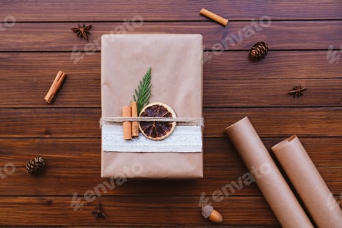 Preview: Christmas flat lay.