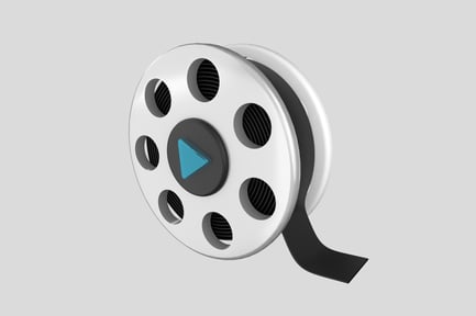 Preview: Film Roll 3D Illustration