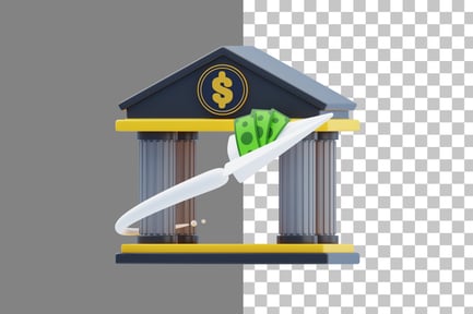 Preview: Bank Transfer 3D Icon