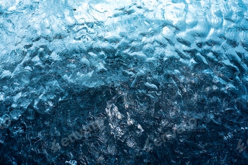 Preview: Abstract blue iceberg from glacier