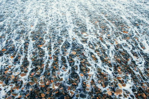Preview: pebbles on the sea coast