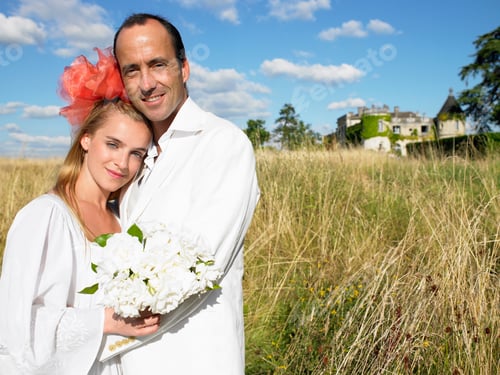 Preview: Married couple in a field