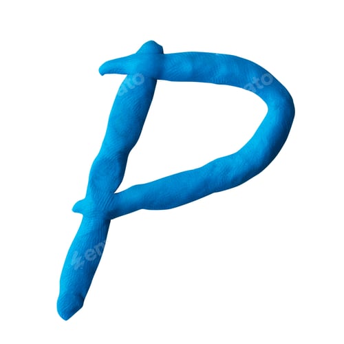 Preview: letter from plasticine