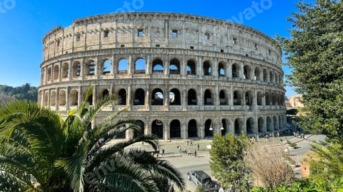 Preview: View of the colosseum.