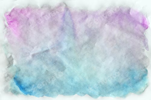 Preview: Abstract Watercolor Texture Background with Blue and Pink