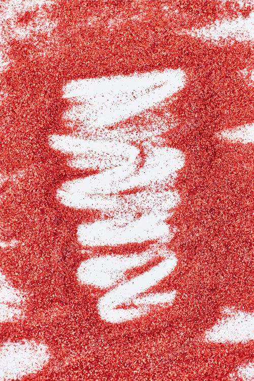 Preview: Abstract texture. A red glitter background