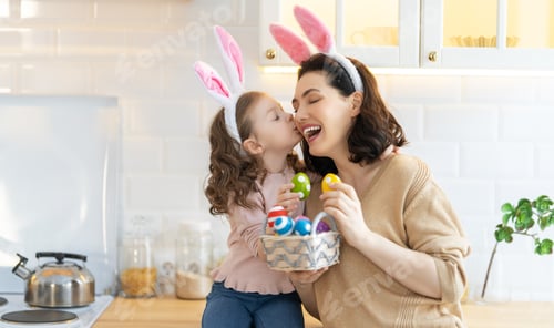 Preview: Family preparing for Easter