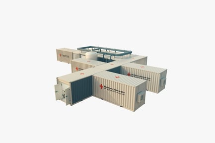 Preview: Equipped Modular Emergency Response Hospital Unit