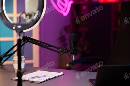 Preview: Setting Up Microphone and Equipment for Recording Session