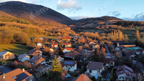Preview: French village at golden hour