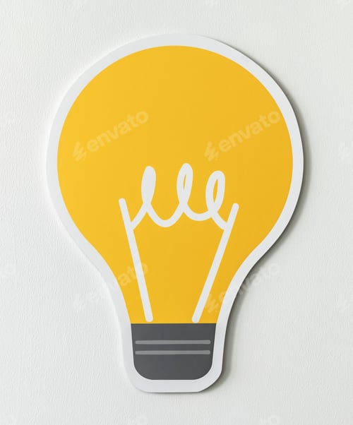 Preview: Creative light bulb ideas icon