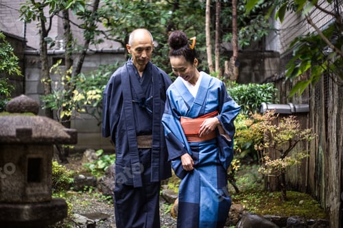 Preview: Senior couple lifestyle moments in a traditional japanese house