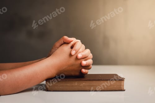 Preview: Crisis of the Christian Life Pray to God Men pray for a blessing from God