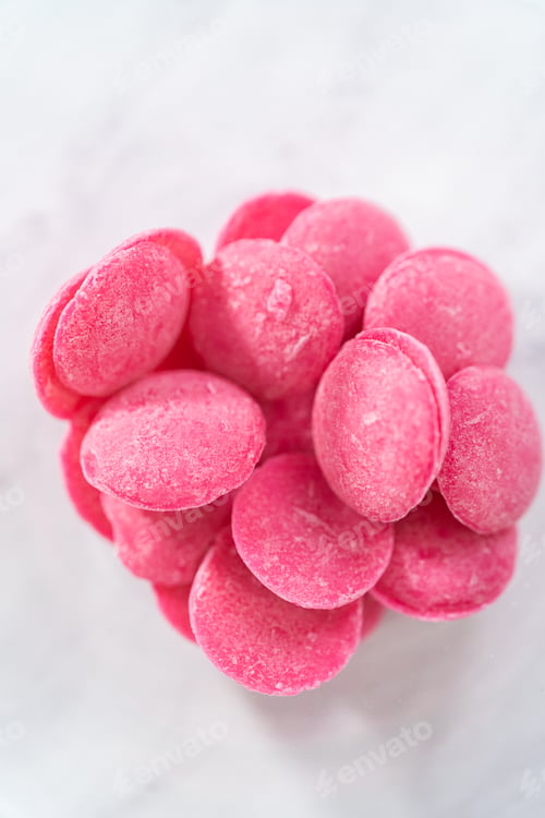 Preview: Mini pink chocolates