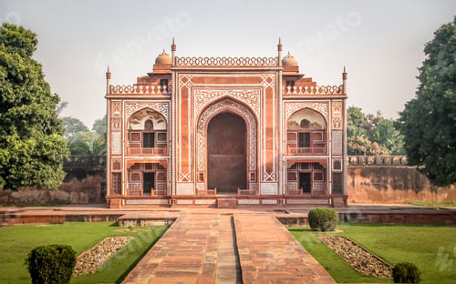 Preview: Gate to Itmad-Ud-Daulah's Tomb - Agra, India