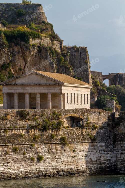 Preview: Hellenic temple at Corfu island