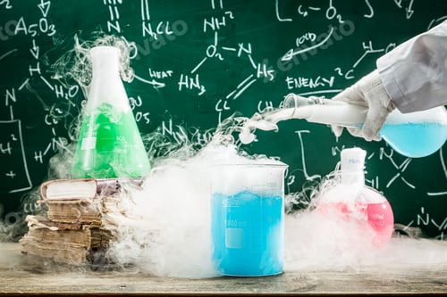 Preview: Practical chemical tests in lab. Practical chemistry classes.