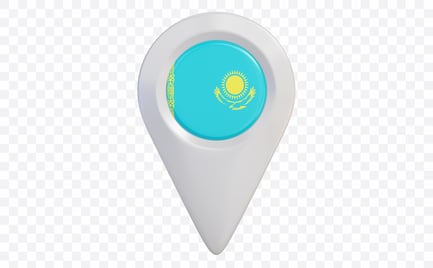 Preview: Kazakhstan Location Pin