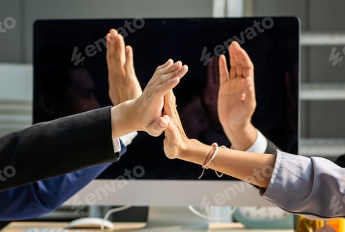 Preview: Group of Business People Diverse Meeting and Working in the Office, Seminar Concept