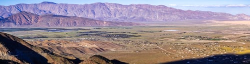Preview: Panoramic view towards Borrego Springs