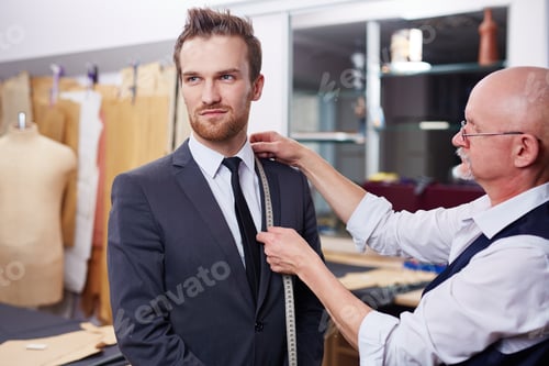 Preview: Measuring collar of jacket