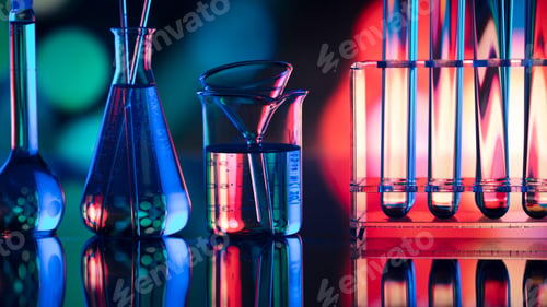 Preview: Science and Biotechnology, Laboratory Research, Cell Culture. Cells Biological Culture Concept