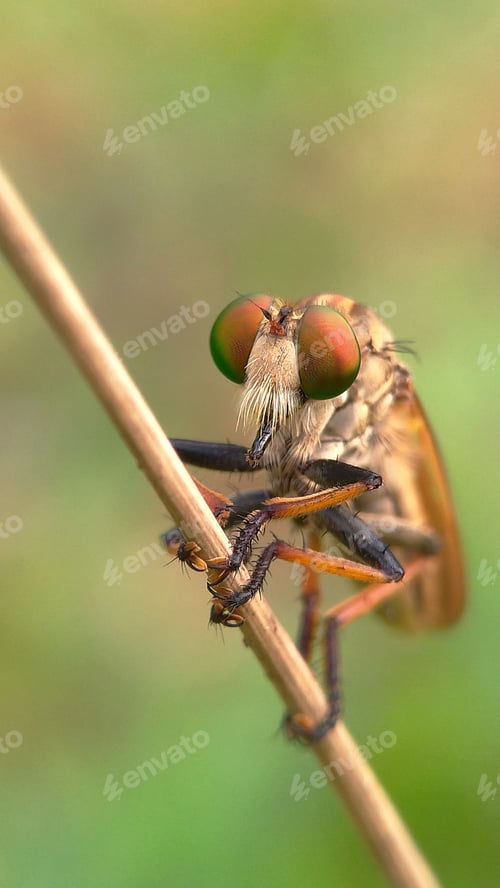 Preview: asilidae robber fly