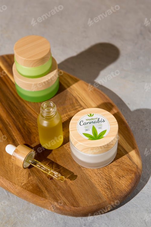 Preview: The cbd oil dropper arrangement