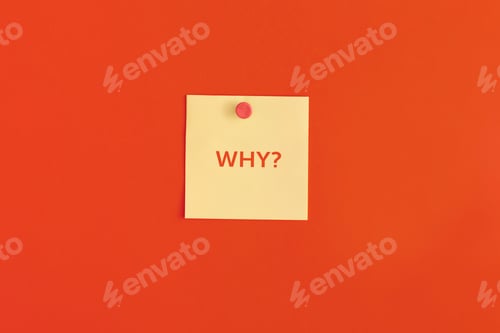 Preview: Mock up sticky notes on red background. Business concept, strategy, planning