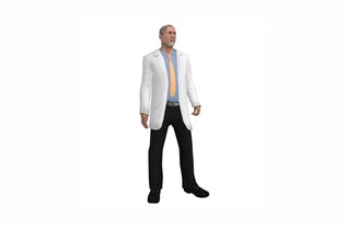 Preview: Figure man in lab coat