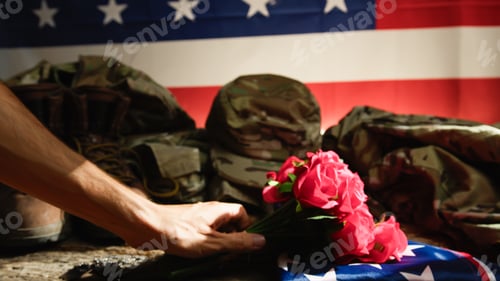 Preview: Red roses for veteran's day