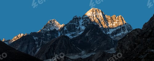 Preview: Nepal, Himalaya, Khumbu, Everest region, Pharilapche peak