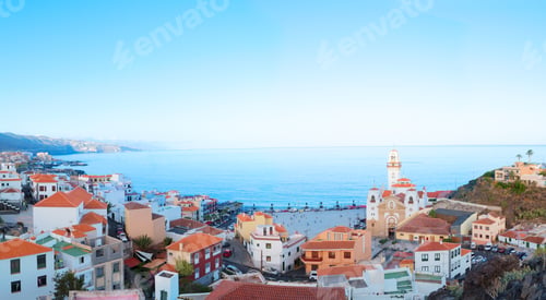 Preview: Candelaria town in Tenerife, Spain