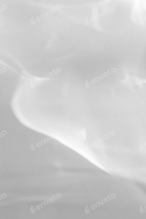Preview: Underwater effect grey image mockup, light shadow overlay background, caustic, reflection backdrop