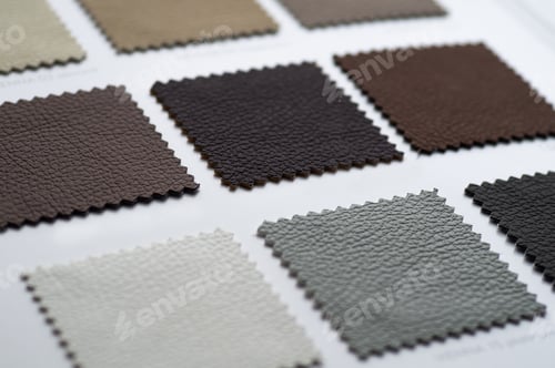 Preview: Catalog of multicolored cloth from matting fabric texture background