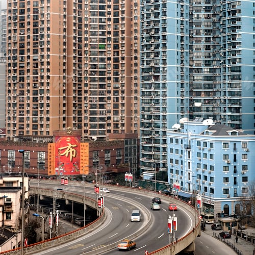 Preview: Urban highway in Shanghai