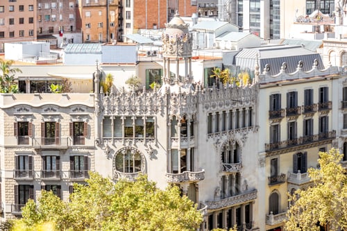 Preview: Barcelona city view