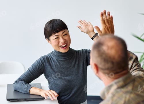 Preview: Business people working in the office