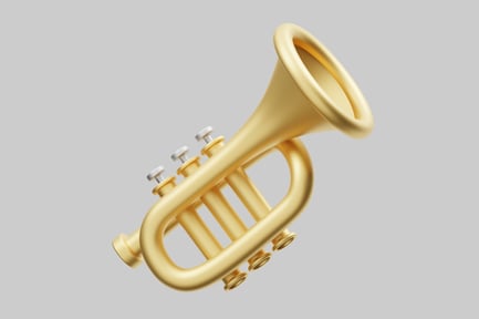Preview: Simple gold cornet
