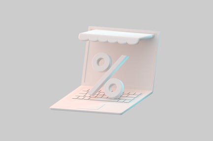 Preview: Online discount concept laptop kiosk