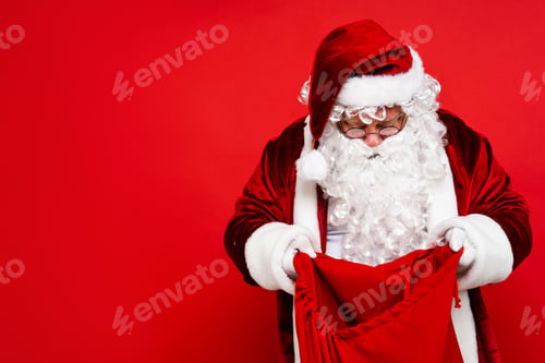 Preview: Funny Santa Claus portrait