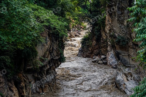 Preview: flow of the Bagmati River increased in Kathmandu, Nepal
