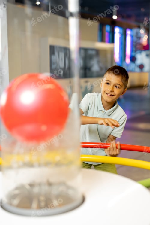 Preview: Little boy visits a science museum
