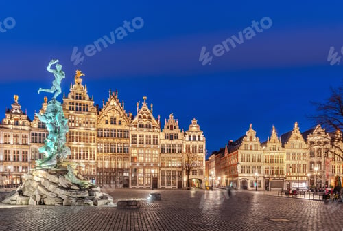 Preview: Grote Markt of Antwerp, Belgium
