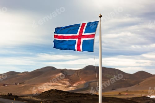 Preview: The flag of Iceland